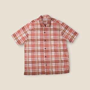 Frye And Co Men’s Aztec Triple Sunset Stripe Pockets Button Up Shirt Size XL